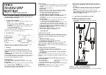 Предварительный просмотр 5 страницы SLV RUSTY SLOT Series Instruction Manual