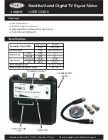 Предварительный просмотр 1 страницы SLX 27868HS User Manual