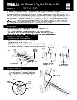 SLX 64 Element Digital TV Aerial Kit User Guid preview