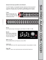 Preview for 6 page of SM Pro Audio CQ15 Owner'S Manual