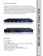 Предварительный просмотр 4 страницы SM Pro Audio HP12E Manual