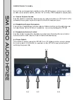 Предварительный просмотр 5 страницы SM Pro Audio HP12E Manual