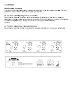 Предварительный просмотр 7 страницы SM Pro Audio SM HP4 V Operating Manual