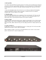 Предварительный просмотр 6 страницы SM Pro Audio SM HP6 Operating Manual