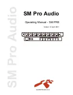 SM Pro Audio SM PR8 Operating Manual preview