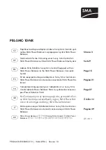 SMA Solar Technology AG PBL-SMC-10-NR Installation Manual preview