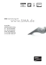 Предварительный просмотр 52 страницы SMA Solar Technology AG PBL-SMC-10-NR Installation Manual