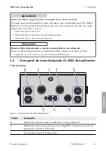 Предварительный просмотр 61 страницы SMA Solar Technology AG SSM-U-FOPB Installation Manual