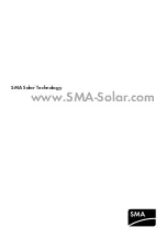 Предварительный просмотр 120 страницы SMA Solar Technology AG SSM-U-FOPB Installation Manual