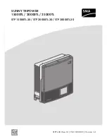 SMA Solar Technology STP 15000TL-30 Quick Reference Manual preview