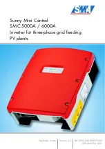 Preview for 1 page of SMA Solar Technology Sunny Mini Central 5000A Installation Manual