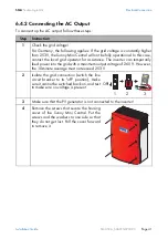 Preview for 41 page of SMA Solar Technology Sunny Mini Central 5000A Installation Manual