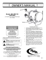 SMA 800-3PH110 Owner'S Manual preview