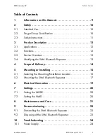 Preview for 3 page of SMA BLUETOOTH REPEATER Installation Manual