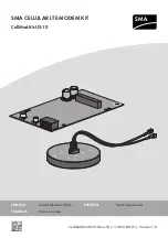 Предварительный просмотр 1 страницы SMA CellModKit-US-10 Quick Reference Manual