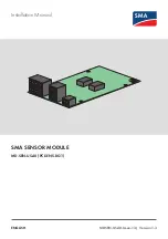 SMA MD.SEN-US-40 Installation Manual preview