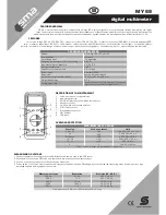 Preview for 2 page of SMA MY 68 Instruction Manual