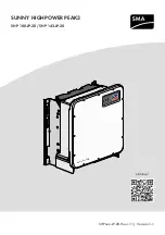 SMA SHP 100-JP-20 Quick Reference Manual preview