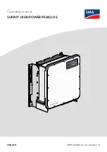 Preview for 1 page of SMA SHP 125-US-20 Operating Manual