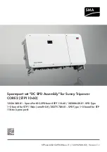 Preview for 1 page of SMA STP 110-60 Replacement Manual