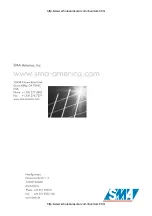 Preview for 90 page of SMA Sunny Boy 6000 Installation Manual