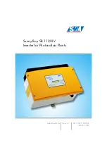 SMA Sunny Boy SB 1100LV Installation Manual preview