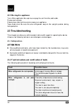 Preview for 30 page of Smaak Wine Klima D116 Operating Manual