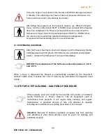 Preview for 25 page of Smach EFE 2500A User Manual