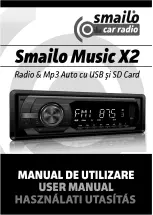 Предварительный просмотр 1 страницы Smailo Music X2 User Manual