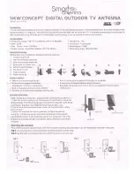 Preview for 1 page of Smart Antenna 22-1-T711D User Manual