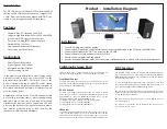 Preview for 2 page of SMART-AVI DV-SW2S Installation Manual