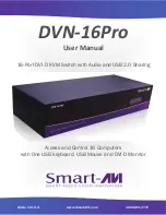 Preview for 1 page of SMART-AVI DVN-16Pro User Manual