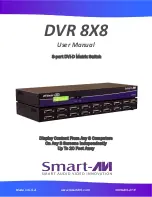 Preview for 1 page of SMART-AVI DVR8X8 User Manual