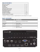 Предварительный просмотр 2 страницы SMART-AVI EZ-WALL 2X2L User Manual