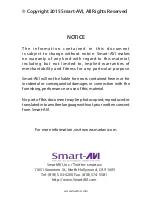 Предварительный просмотр 8 страницы SMART-AVI FDX-M4U Installation Manual