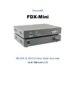 SMART-AVI FDX-MINI User Manual предпросмотр