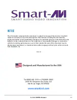 Preview for 11 page of SMART-AVI HDMV16X-PLUS-S User Manual