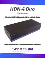 SMART-AVI HDN-4 Duo User Manual preview