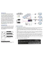 Preview for 2 page of SMART-AVI HDR-8X8-XT Quick Start Manual
