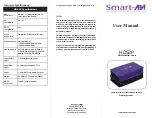 SMART-AVI HDS2P User Manual preview