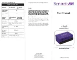 SMART-AVI HR4P User Manual preview