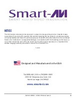 Preview for 10 page of SMART-AVI MXU-88 User Manual