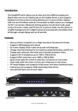 Preview for 2 page of SMART-AVI QuadKVM Installation Manual