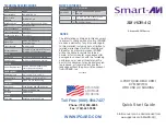 Preview for 1 page of SMART-AVI SM-HDN-4Q Quick Start Manual