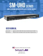 SMART-AVI SM-UHO Series User Manual preview