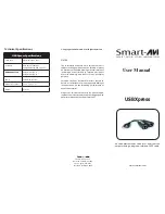 SMART-AVI USBXpress USB-TX050 User Manual preview