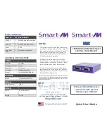 SMART-AVI VDX Quick Start Manual preview