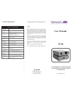 Preview for 1 page of SMART-AVI XTAV-TX User Manual