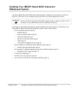 Preview for 17 page of SMART Board 600i3 Configuration And User'S Manual