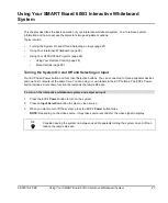 Preview for 37 page of SMART Board 600i3 Configuration And User'S Manual